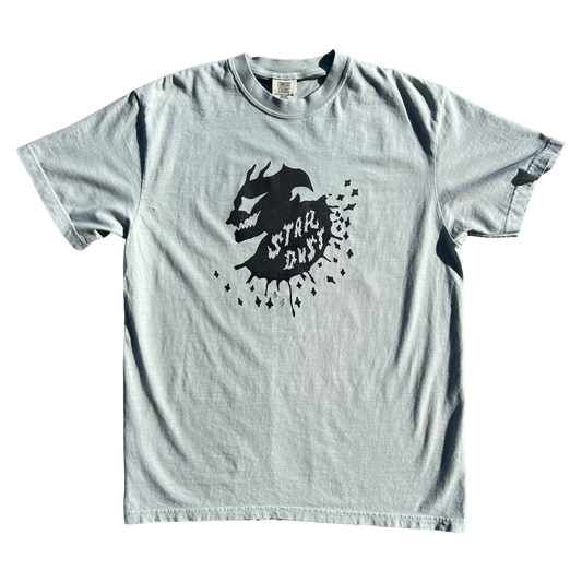 Stardust Skate Shop Devil Man Tee 018 Bay Green / Black