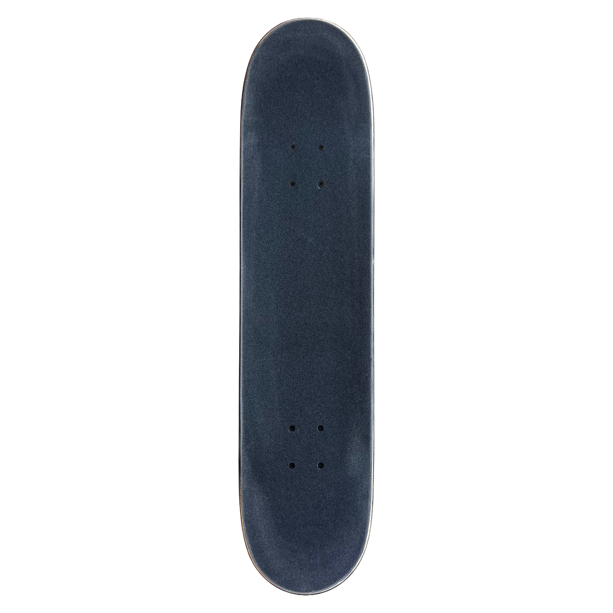 Stardust Skate Shop Tri-Bat Wanderlust Mid Size Pre-Built Complete Entry Level Skateboard 7.75" x 31.25" Flat Black / Metallic Silver / Purple Shimmer