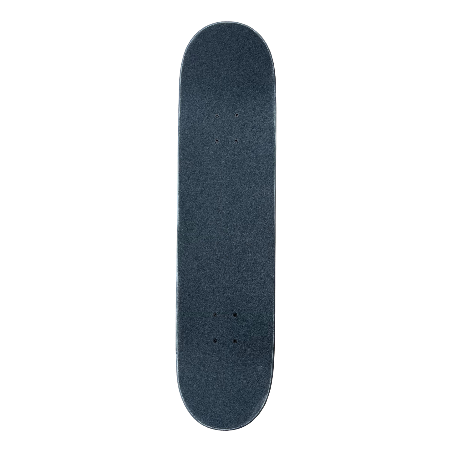 Stardust Skate Shop Mtallic Silver / Matte Black Bat 041 Pre-Built Complete Entry Level Skateboard 8.125" x 31.8"