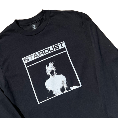 Stardust Skate Shop Mask Long Sleeve Tee 023 Black / White