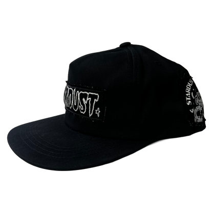 Stardust Patch Mash Ups Snapback Hat Cramps Text 044 & Raver 011 Black / White
