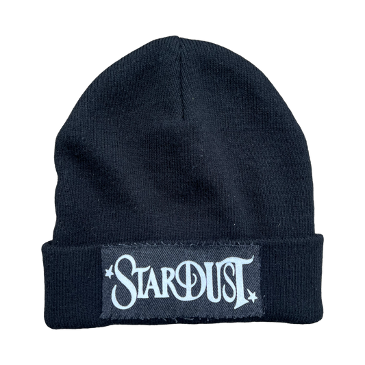 Stardust Patch Cuffed Beanie Wanderlust II 022 Black / White