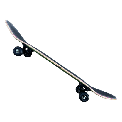 Stardust Skate Shop Tri-Bat Wanderlust Full Size Pre-Built Complete Entry Level Skateboard 8.25" x 32.0" Green Veneer / Flat Black / Bright Red