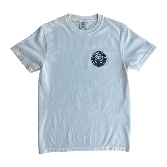 Stardust Skate Shop Felix Tee 012 Ivory / Black