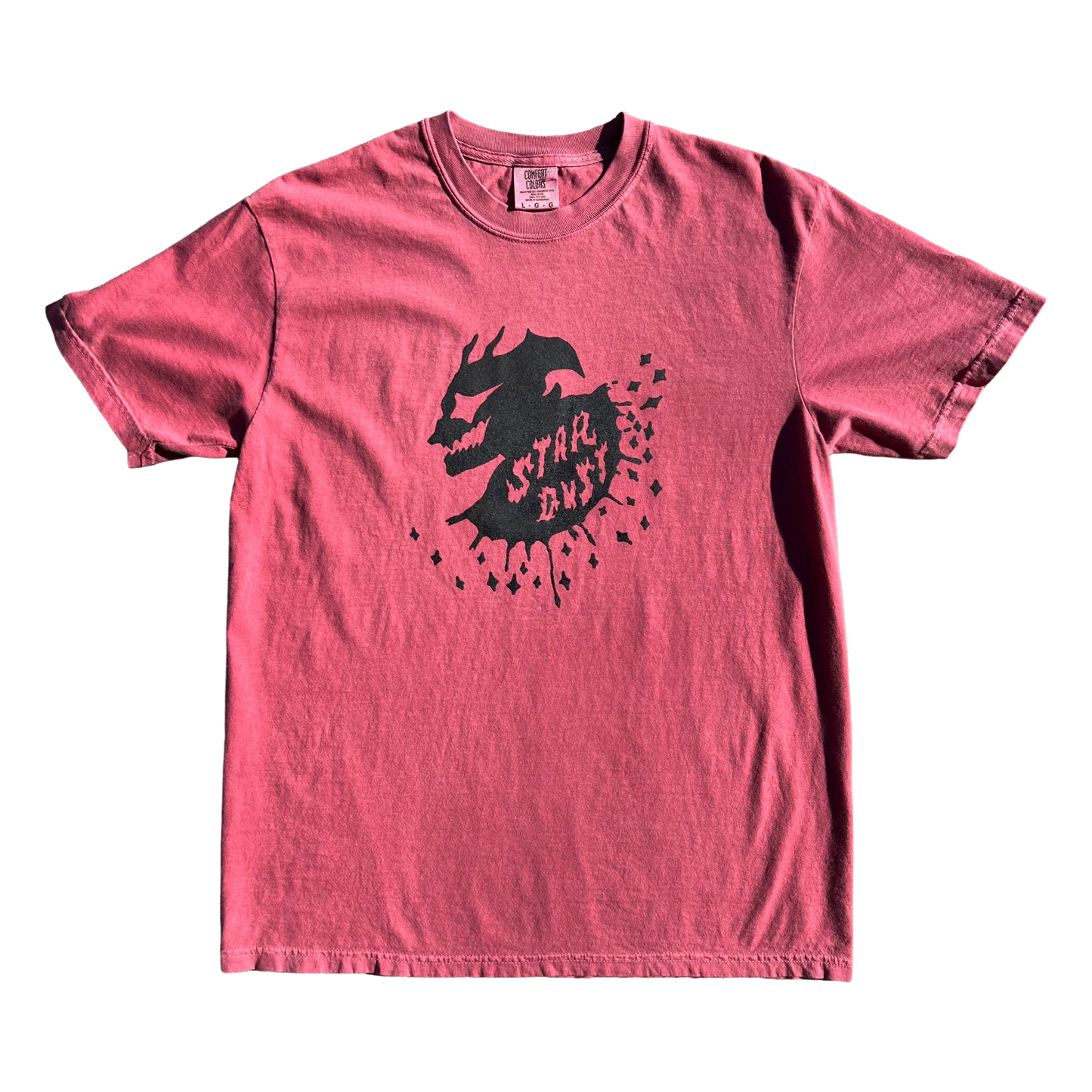 Stardust Skate Shop Devil Man Tee 018 Brick Red / Black