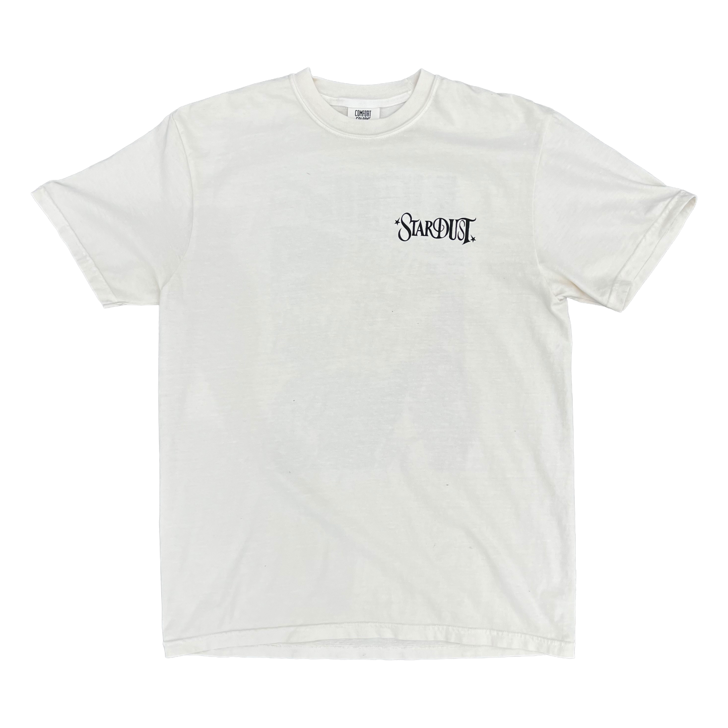 Stardust Skate Shop "Eat The Rich" Garment-Dyed Tee 051 Ivory / Black