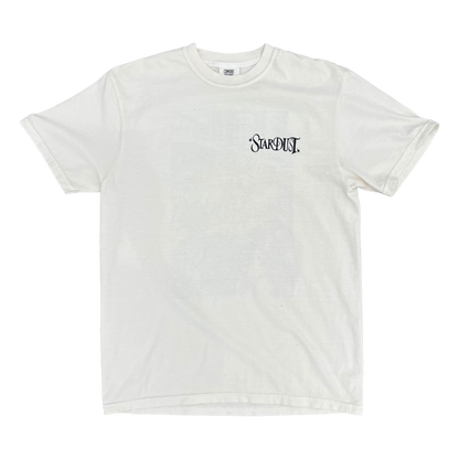 Stardust Skate Shop "Eat The Rich" Garment-Dyed Tee 051 Ivory / Black