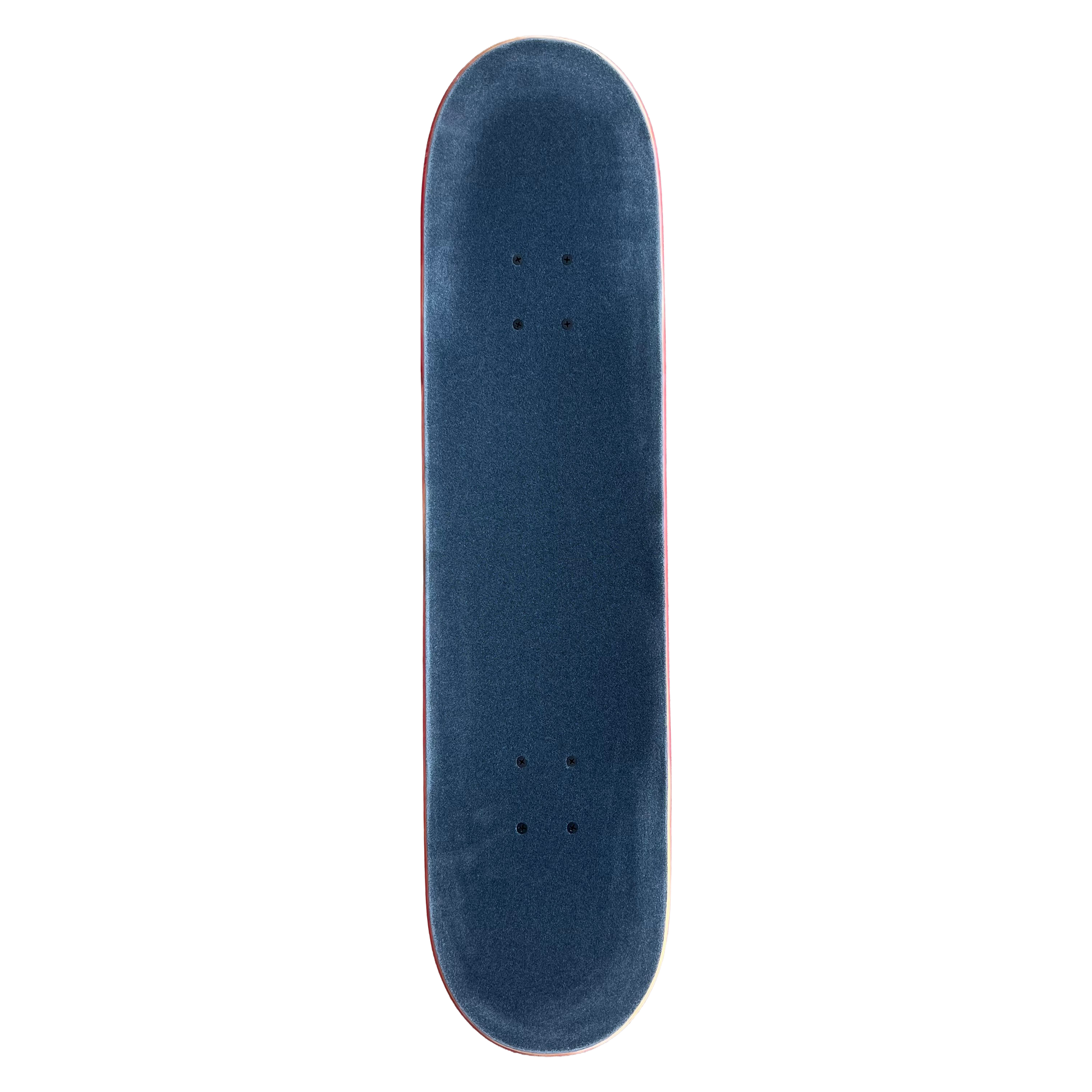 Stardust Skate Shop Bright Red / Matte Black Bat 041 Pre-Built Complete Entry Level Skateboard 8.0" x 31.7"