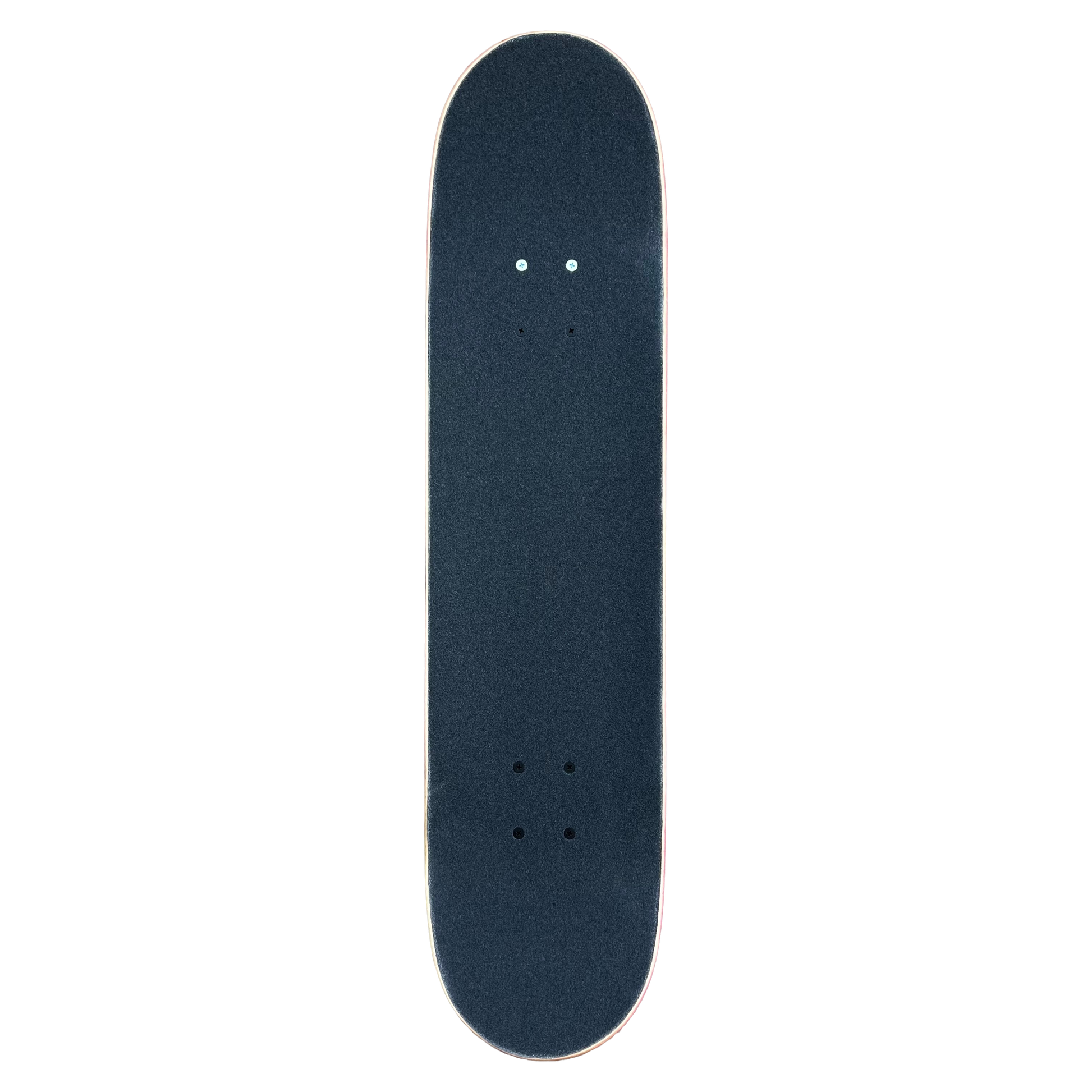 Stardust Skate Shop Tri-Bat Wanderlust Mid Size Pre-Built Complete Entry Level Skateboard 7.75" x 31.25" Watermelon Smash / Flat Black / Bright Red