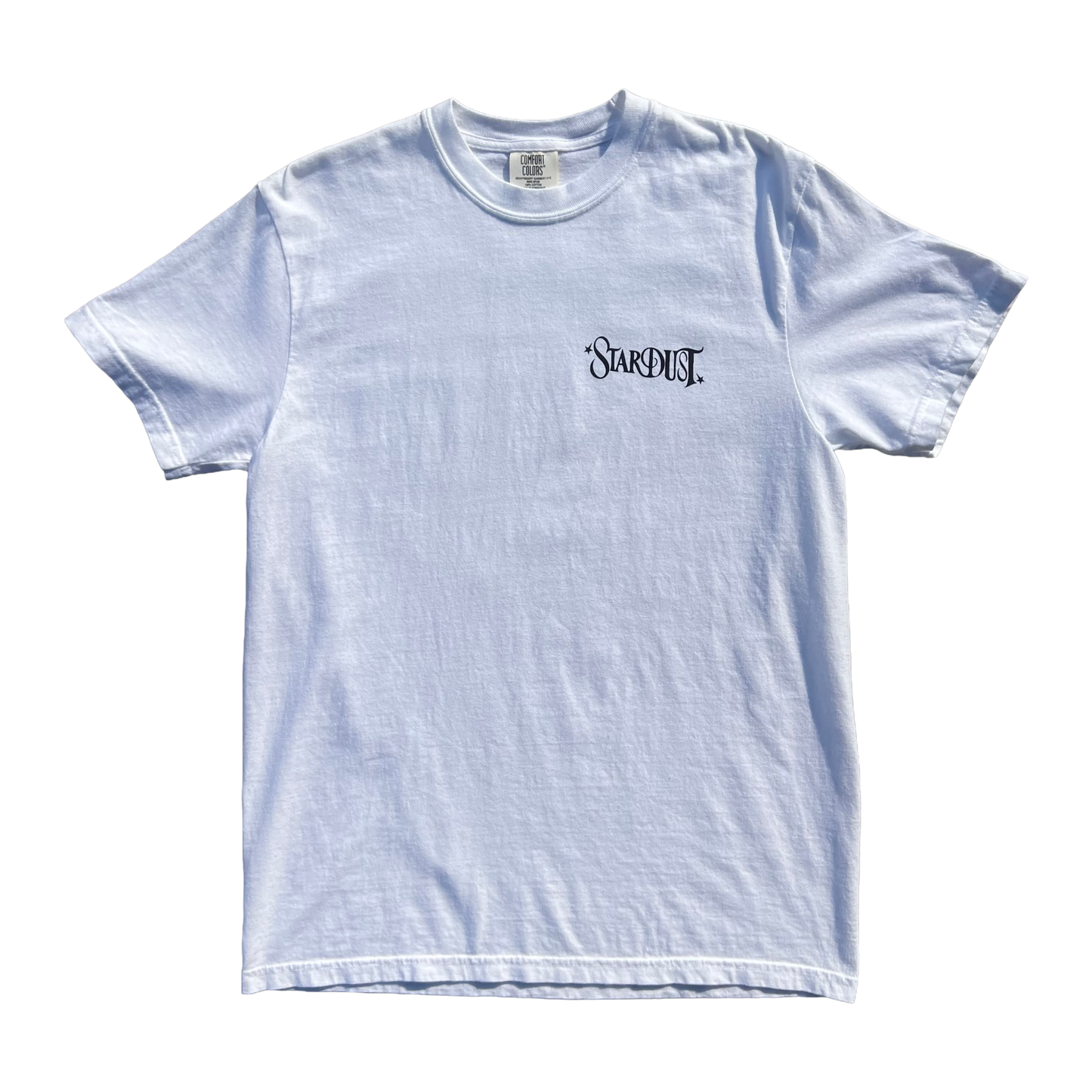 Stardust Skate Shop Five Years Garment-Dyed Tee 050 White / Black