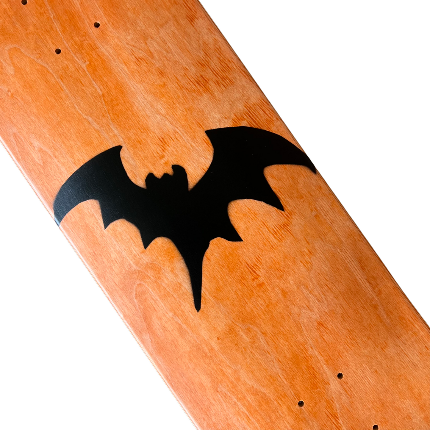 Stardust Orange / Matte Black Bat 041 Deck 8.75"