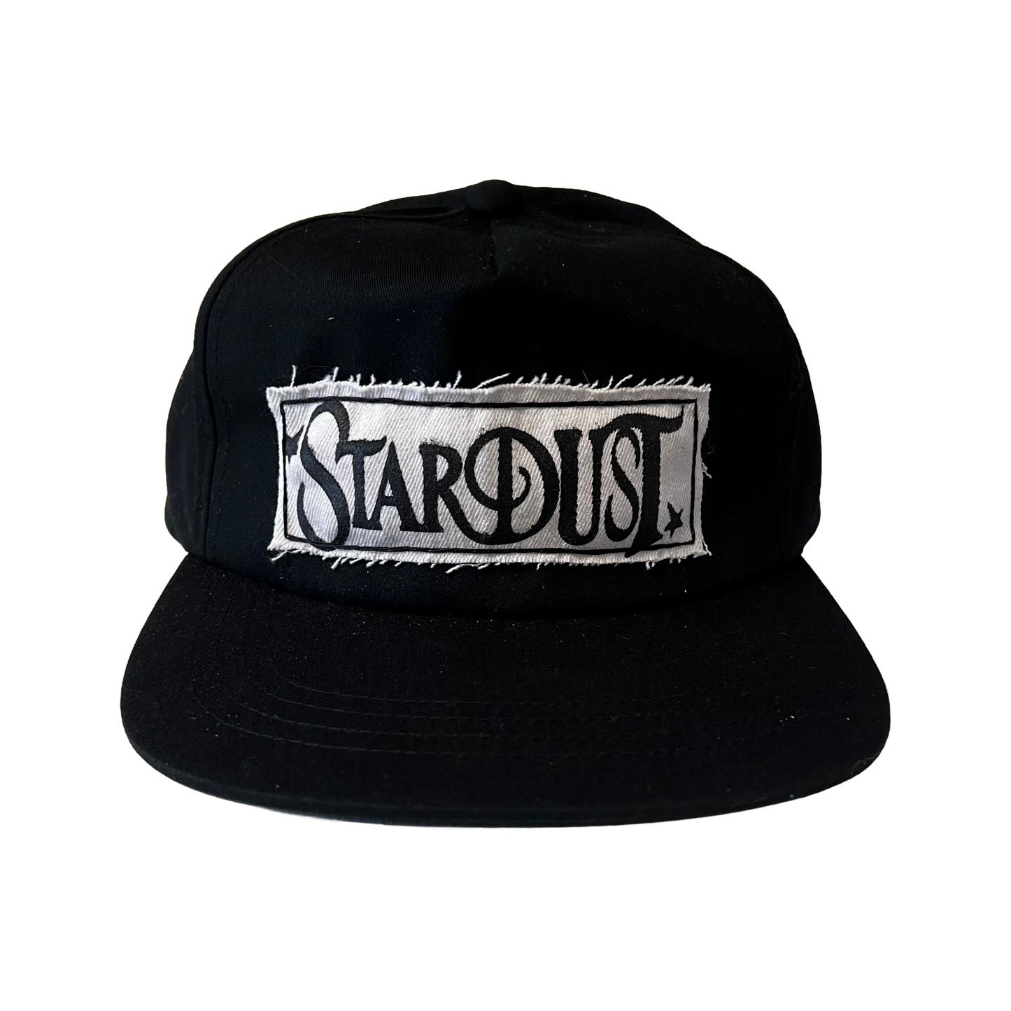 Stardust Patch Mash Ups Snapback Hat Wanderlust II 022 & Wanderlust Lettermark 022.2 Black / White / Black