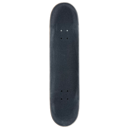 Stardust Skate Shop Tri-Bat Wanderlust Full Size Pre-Built Complete Entry Level Skateboard 8.0" x 31.75" Flat Black / Metallic Silver / Purple Shimmer