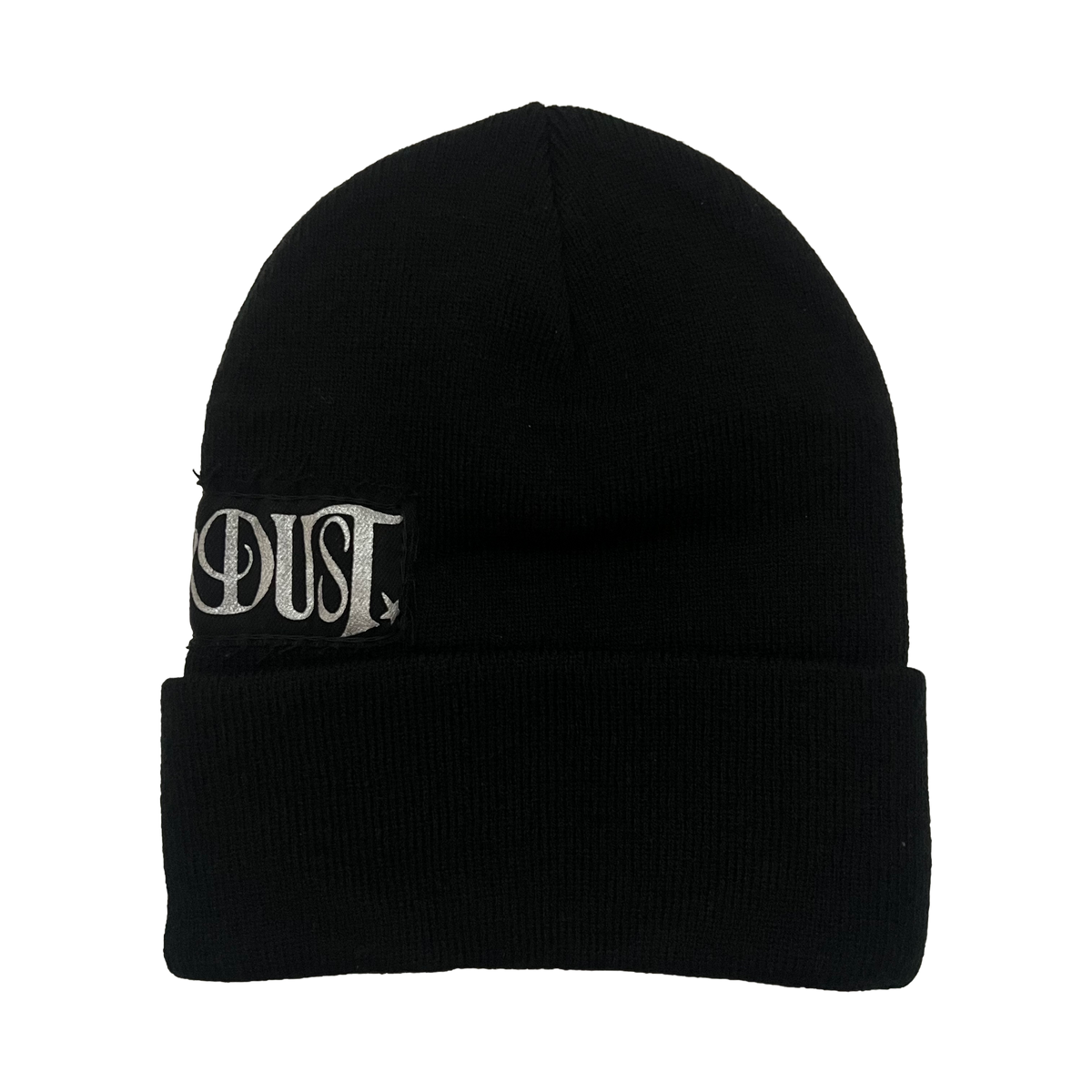 Stardust Patch Mash Ups Cuffed Beanie Wanderlust Lettermark 022.2 & Wanderlust II 022 Black / Metallic Silver