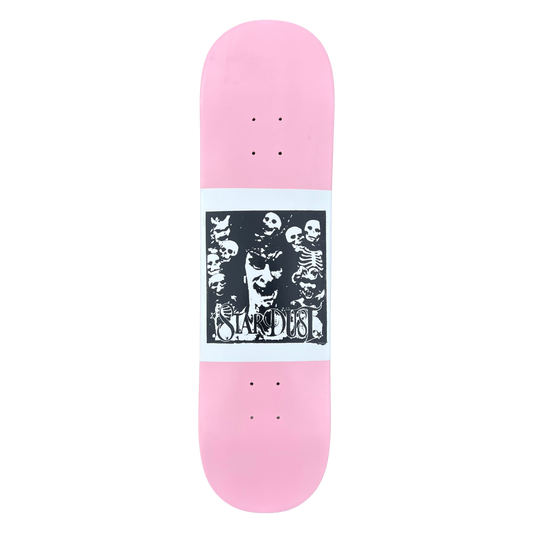 Stardust "Archaic Skulls" Deck 027 8.25" Soft Pink / White / Matte Black (Full Cut)