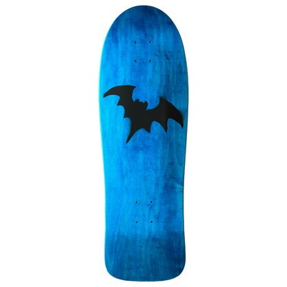 Stardust Blue / Matte Black Bat 041 Old School Shaped Deck 10.0"