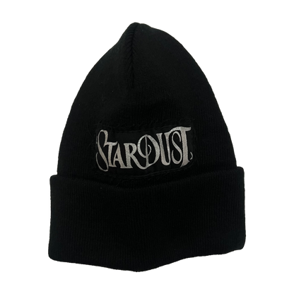 Stardust Patch Mash Ups Cuffed Beanie Wanderlust Lettermark 022.2 & Wanderlust II 022 Black / Metallic Silver