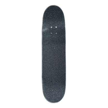 Stardust Skate Shop Tri-Bat Wanderlust Full Size Pre-Built Complete Entry Level Skateboard 8.38" x 31.8" Flat White / Satin Black / Bright Red