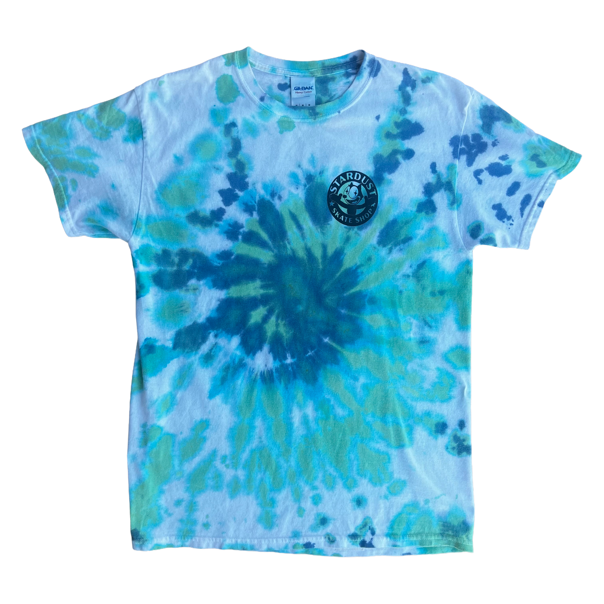 Stardust Skate Shop Felix Tee 012 Tie Dye White / Blue / Green / Black
