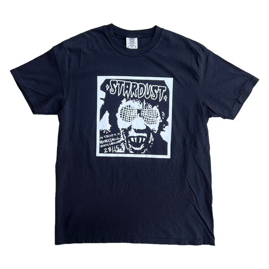 Stardust "Human Fly" Garment-Dyed Tee 025.2 Black / White