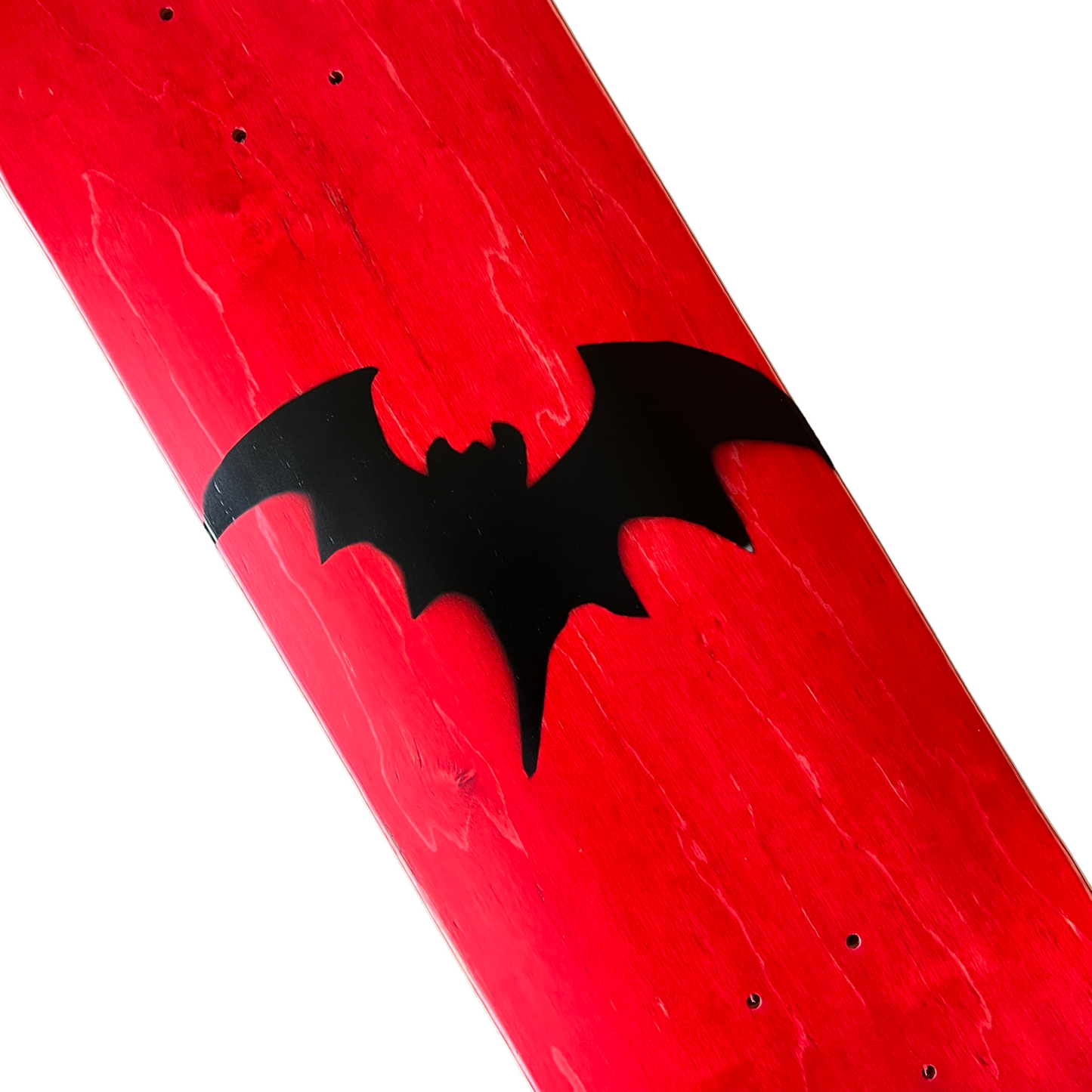 Stardust Red / Matte Black Bat 041 Deck 8.5"