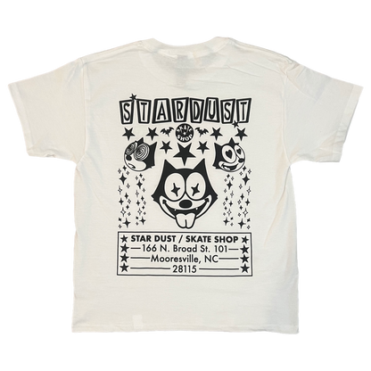 Stardust Skate Shop "Felix" Youth Tee 012.3 White / Black