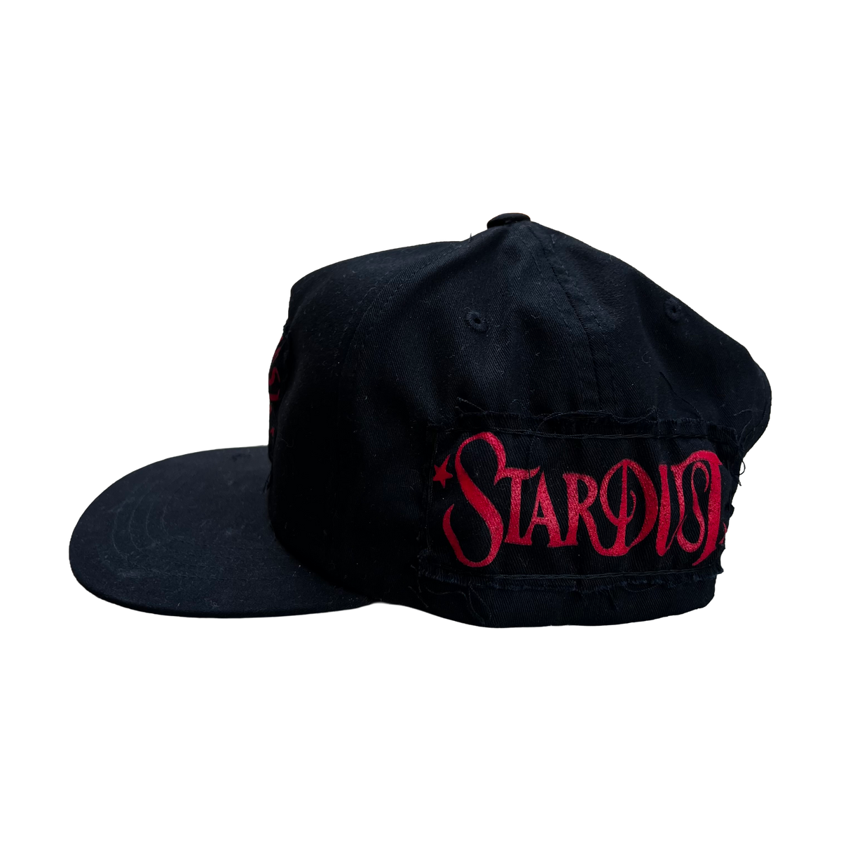 Stardust Patch Mash Ups Snapback Hat Felix 012 & Wanderlust II 022 Black / Bright Red