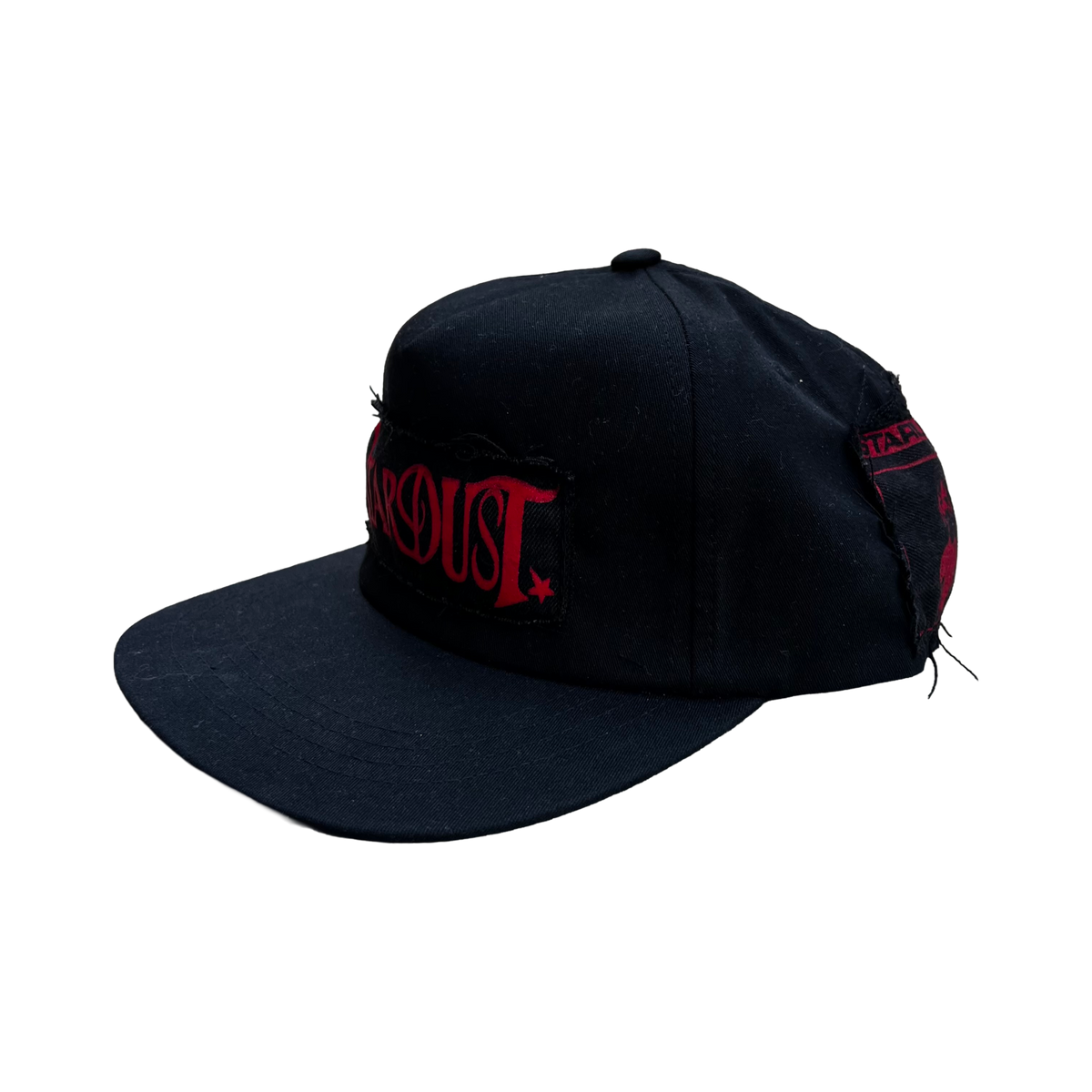 Stardust Patch Mash Ups Snapback Hat Wanderlust II 022 & Mask 023 Black / Bright Red