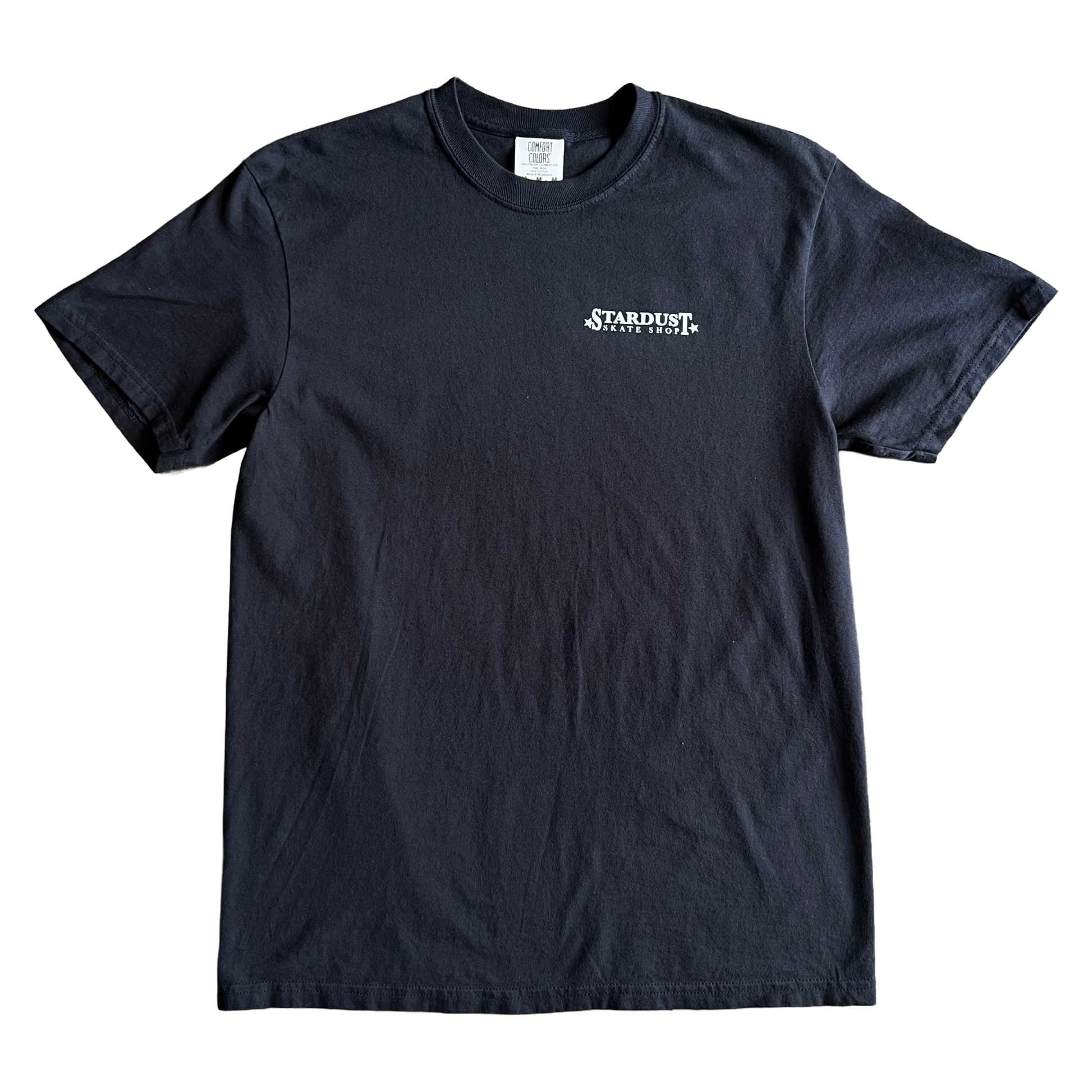 Stardust "Goth Girl" Garment-Dyed Tee 033.3 Black / White