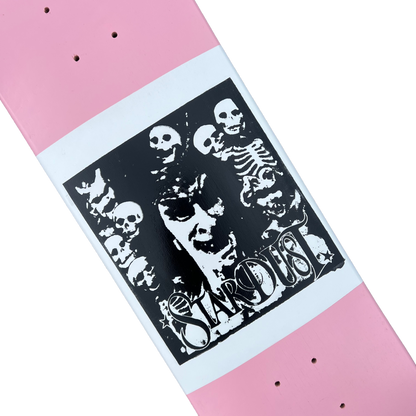 Stardust "Archaic Skulls" Deck 027 8.25" Soft Pink / White / Matte Black (Full Cut)