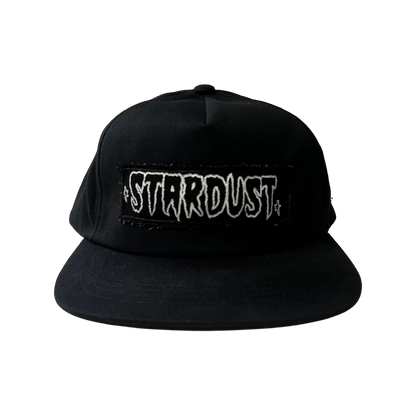 Stardust Patch Mash Ups Snapback Hat Cramps Text 044 & Raver 011 Black / White