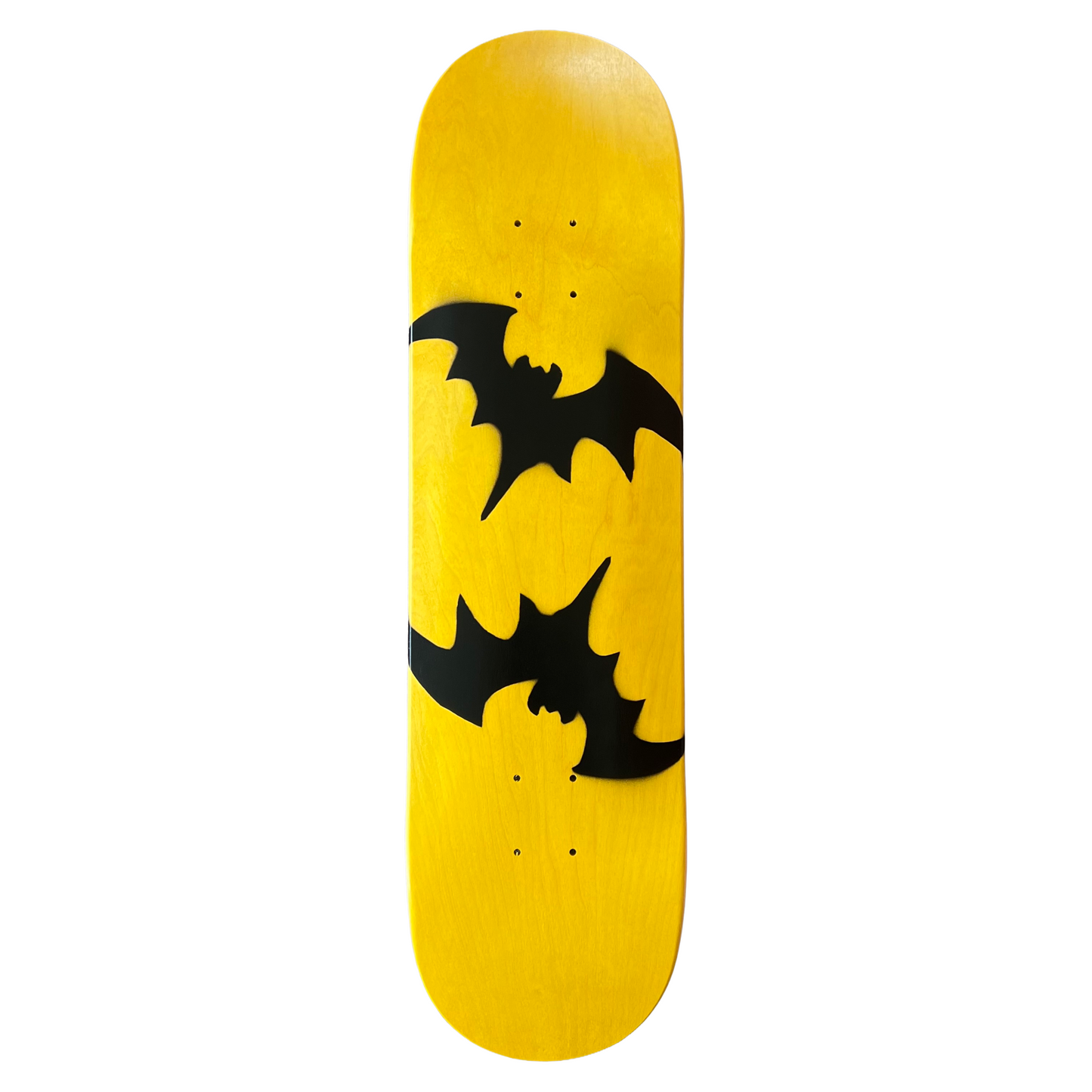 Stardust Yellow / Matte Black Bats 041.2 Twin Tip Deck 8.25"