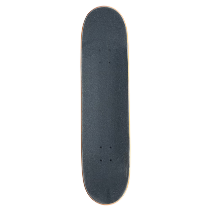 Stardust Skate Shop Brown Veneer / Matte Black Bat 041 Pre-Built Complete Entry Level Skateboard 8.125" x 31.8"