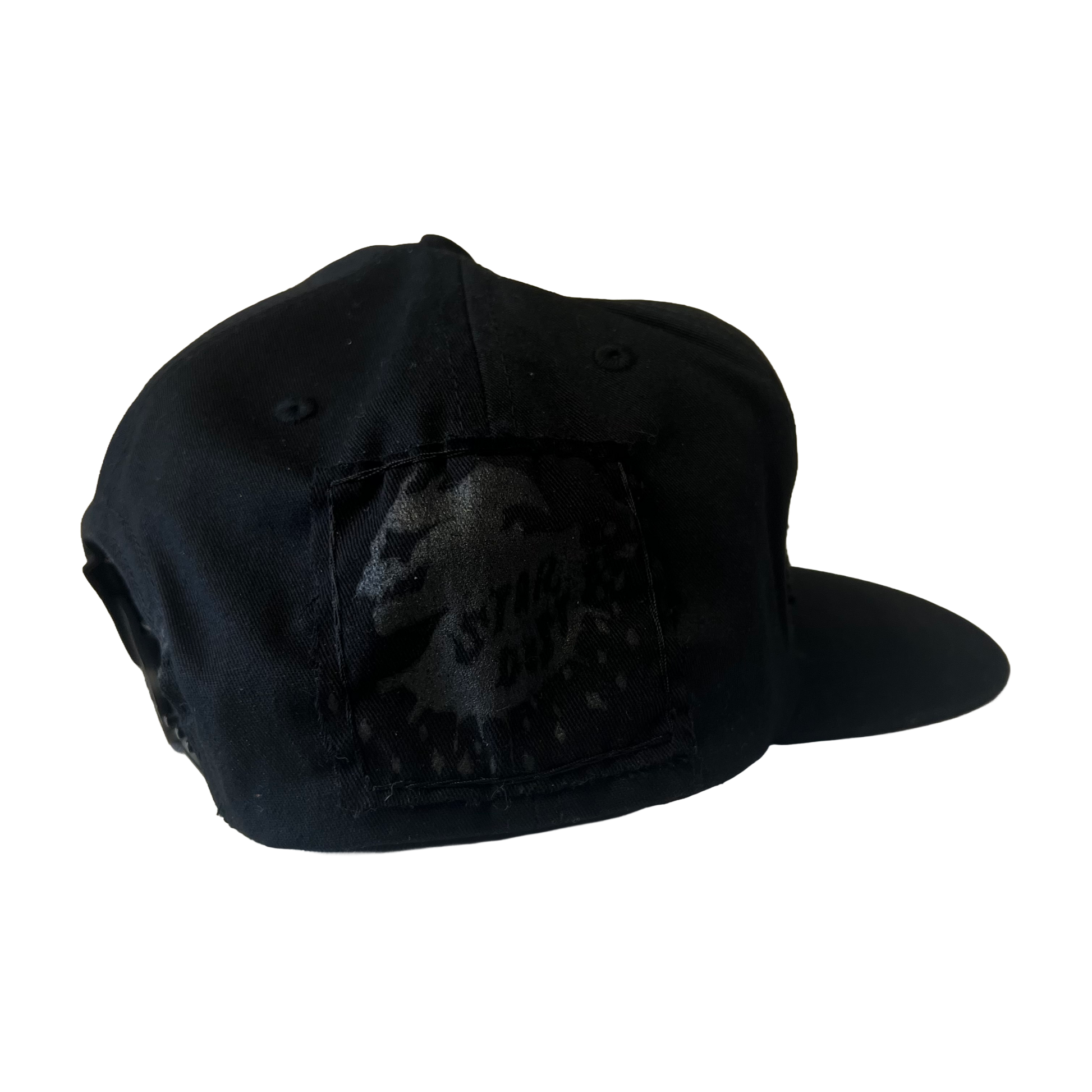 Stardust Patch Mash Ups Snapback Hat Wanderlust II 022 & Devil Man 018 Black / Black