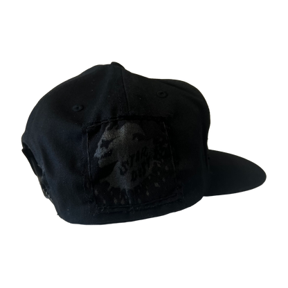 Stardust Patch Mash Ups Snapback Hat Wanderlust II 022 & Devil Man 018 Black / Black