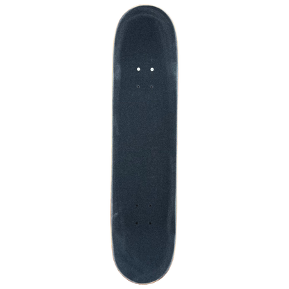 Stardust Skate Shop Tri-Bat Blackletter Full Size Pre-Built Complete Entry Level Skateboard 8.0" x 31.75" Bright Red Patina / Flat Black / Bright Red