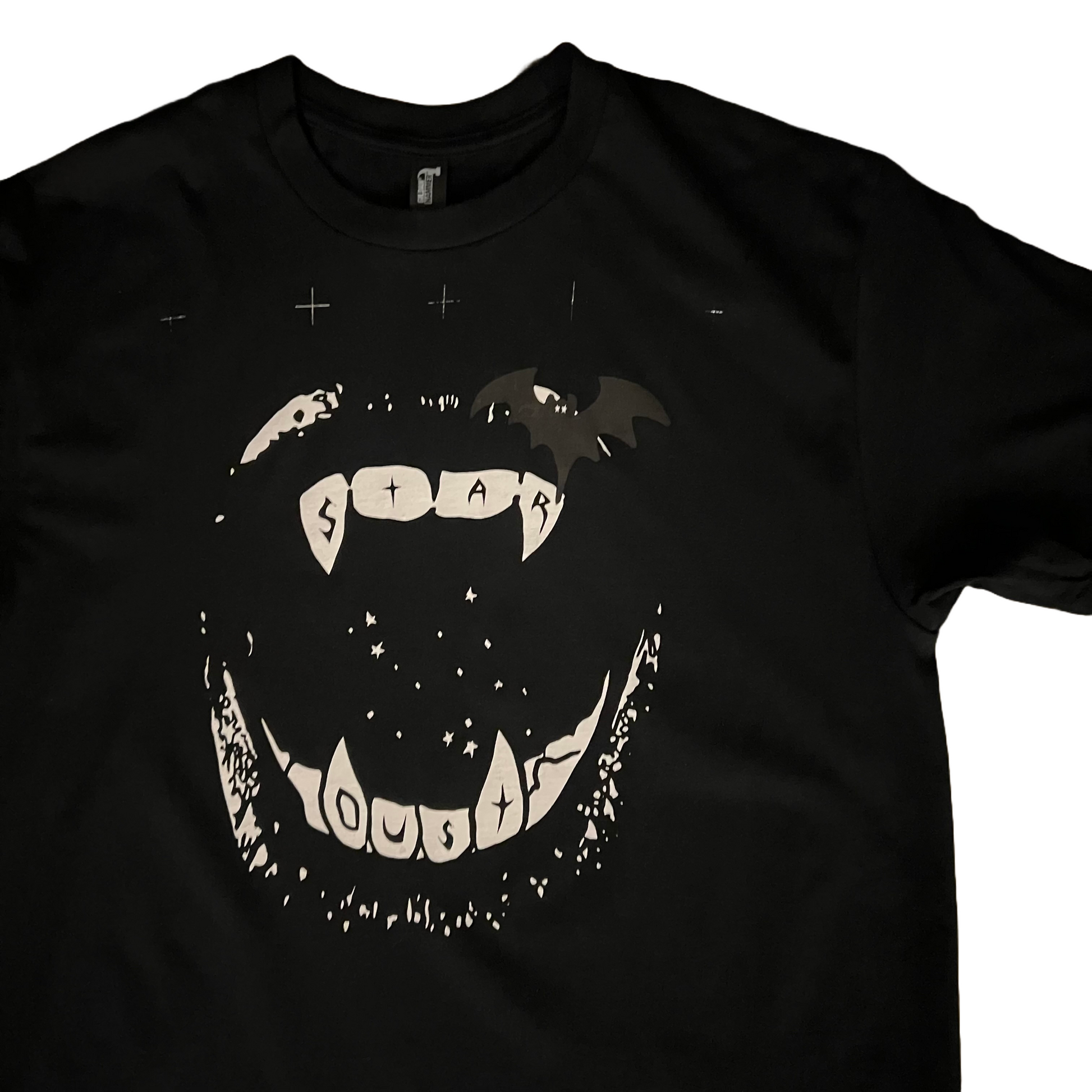 Stardust "Fangs" Short Sleeve Tee 039.2 Black / White / Matte Black