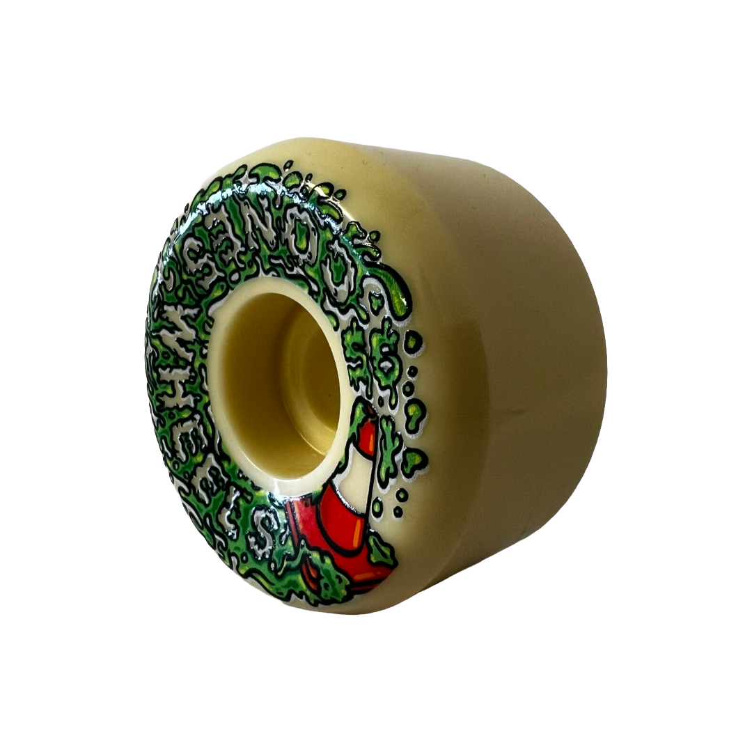 Cones Wheels Toxic Wheels 56mm 101a Demolition Pro Formula Conical Shape White