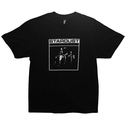 Stardust Skate Shop Skeletal Horses Tee 043 Black / White