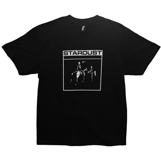 Stardust Skate Shop Skeletal Horses Tee 043 Black / White
