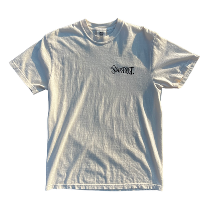 Stardust Skate Shop Five Years Garment-Dyed Tee 050 Ivory / Black