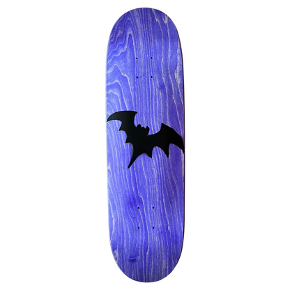 Stardust Purple / Matte Black Bat 041 Egg Shaped Deck 9.0"