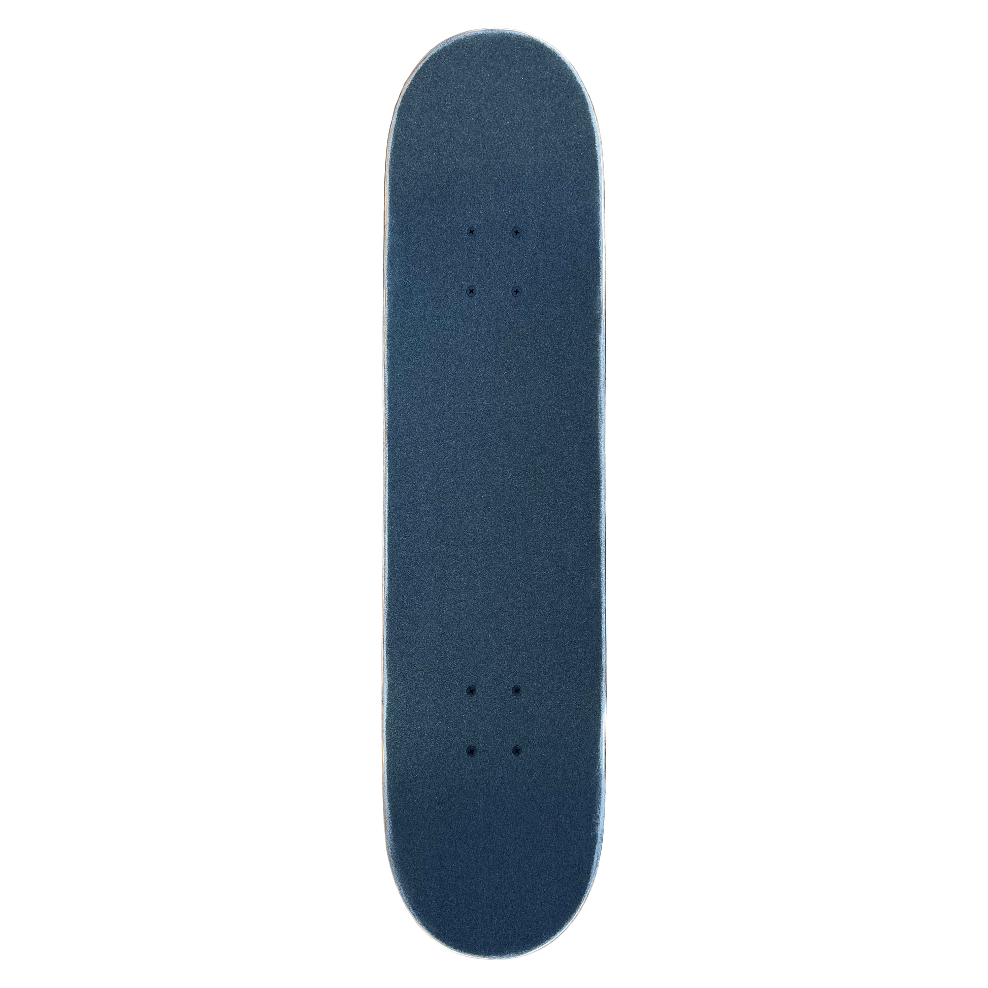 Stardust Skate Shop Matte Black / Metallic Silver Bat 041 Pre-Built Complete Entry Level Skateboard 8.0" x 31.7"