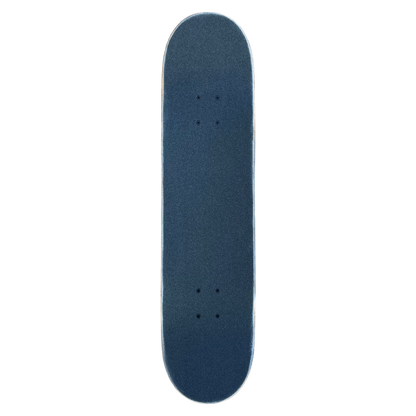 Stardust Skate Shop Matte Black / Metallic Silver Bat 041 Pre-Built Complete Entry Level Skateboard 8.0" x 31.7"
