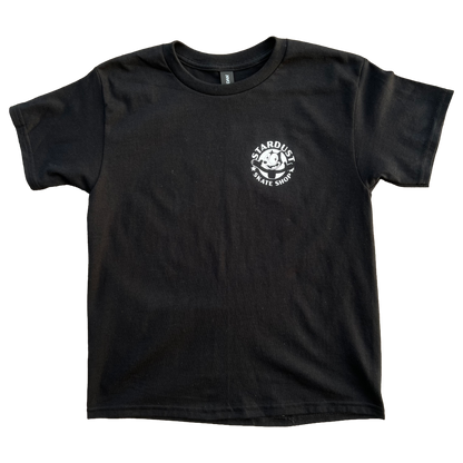 Stardust Skate Shop Felix Youth Tee 012 Black / White