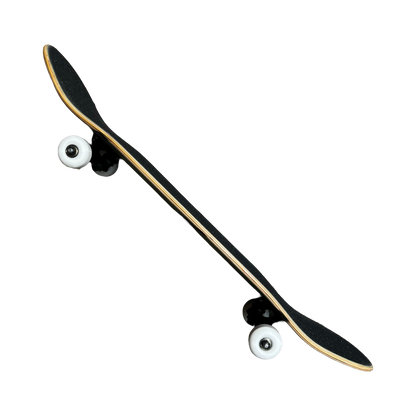 Stardust Skate Shop Tri-Bat Wanderlust Full Size Pre-Built Complete Entry Level Skateboard 8.5" x 32.375" Blue Veneer / Flat Black / Bright Red