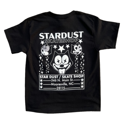 Stardust Skate Shop Felix Youth Tee 012 Black / White