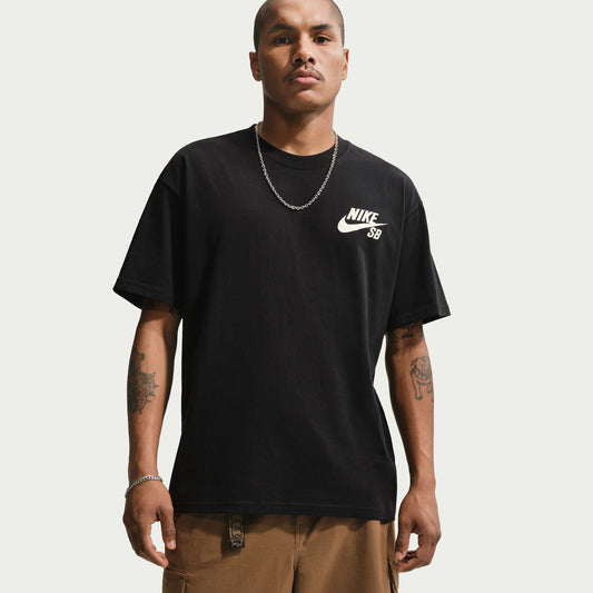 Nike SB Small Logo Skate T-Shirt Black / Coconut Milk DC7817-013
