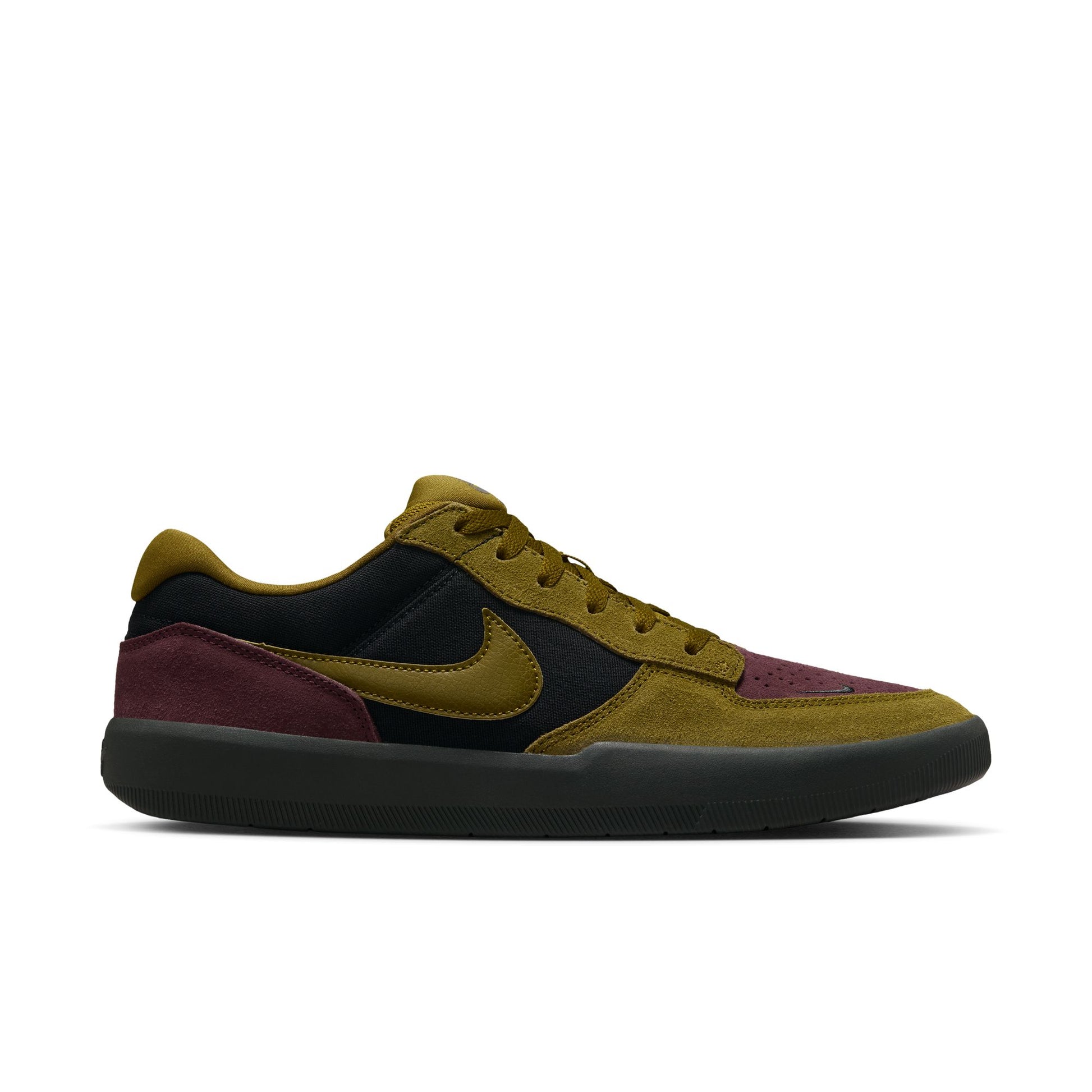 Nike SB Force 58 Black / Olive Flak - Burgundy Crush - Off Noir DV5477-008
