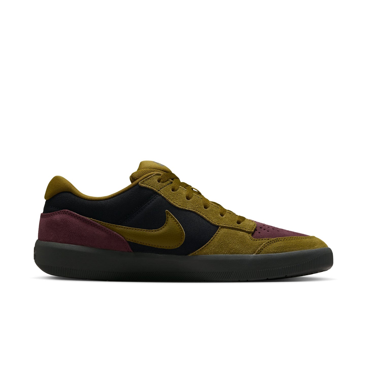 Nike SB Force 58 Black / Olive Flak - Burgundy Crush - Off Noir DV5477-008